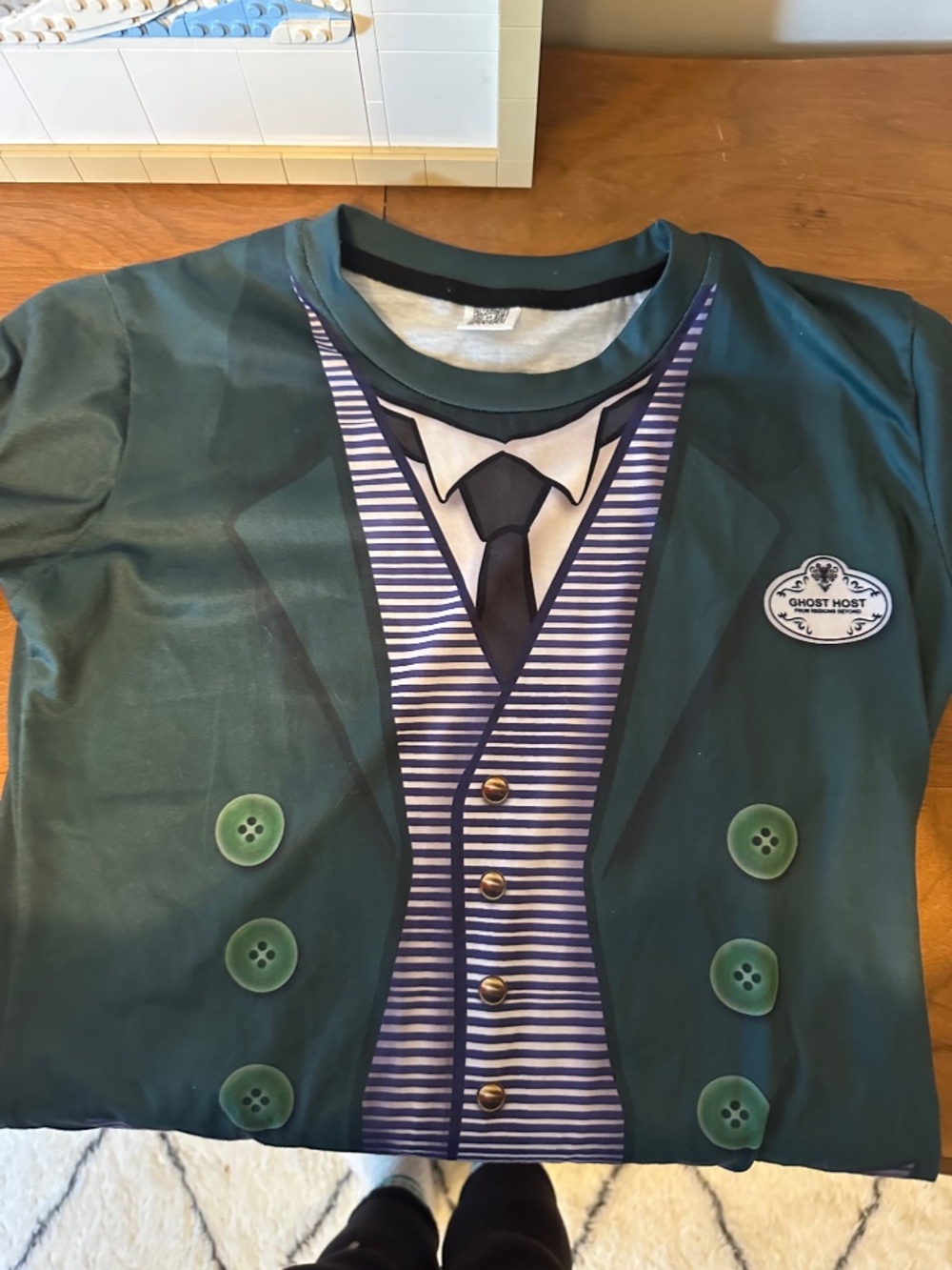 Haunted Mansion inspired Ghost Host Shirt (Medium)